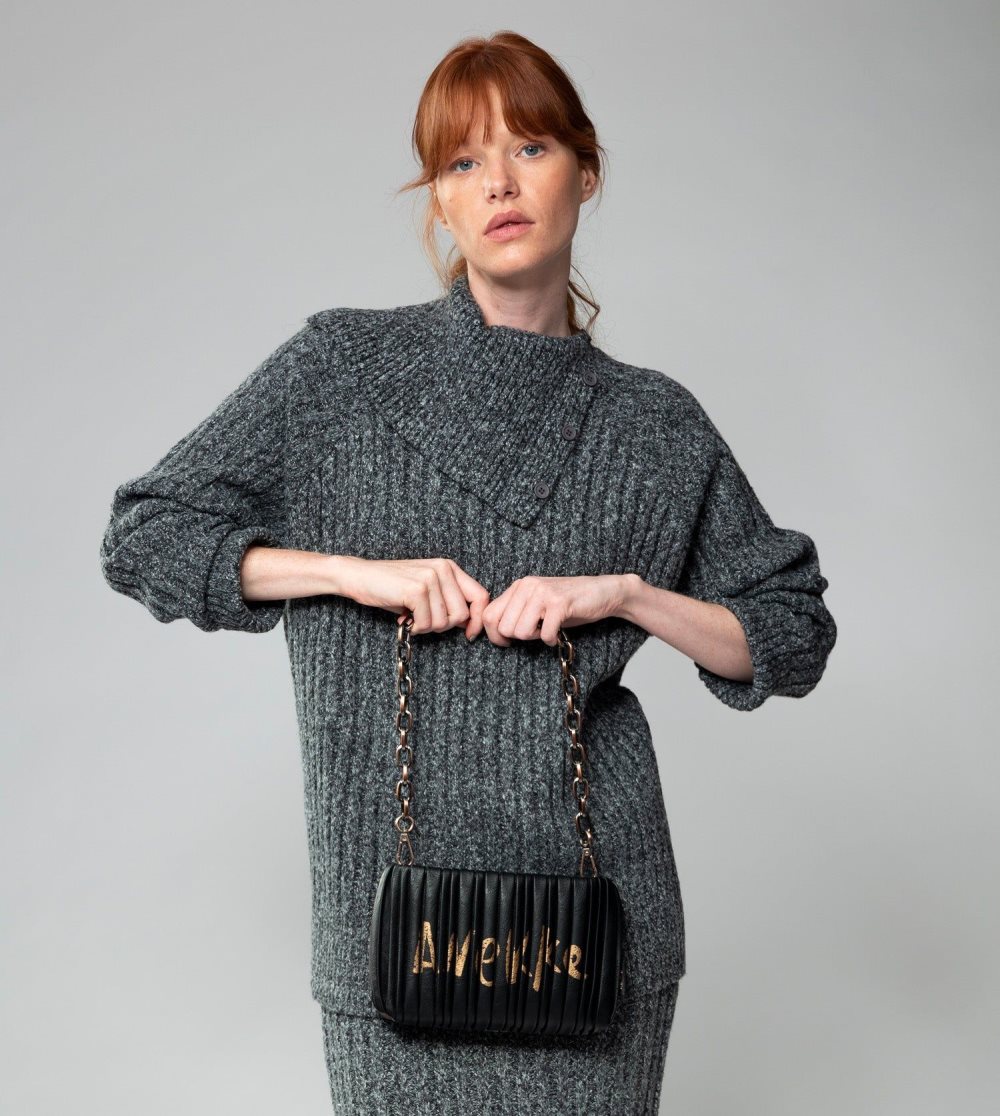 Női Anekke Shoen Palette Double-sided Pleated Bag Válltáskák | FGJLVD-853