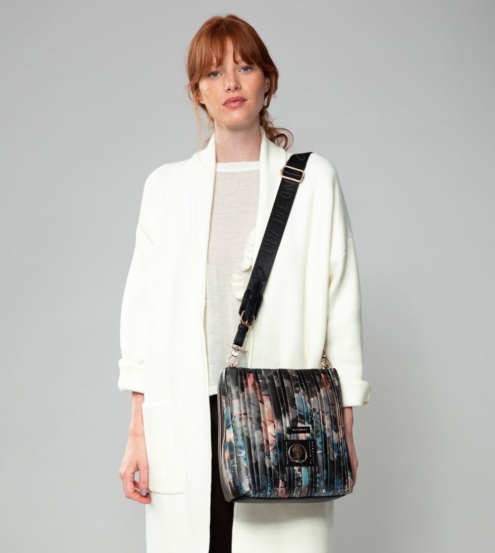 Női Anekke Shoen Palette Double-sided Pleated Shoulder Bag Válltáskák | UIOLCK-071