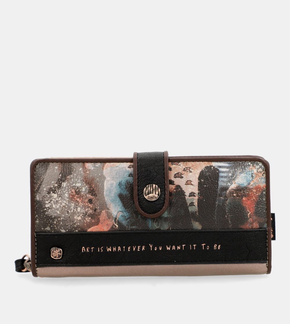Női Anekke Shoen Palette Large Rfid Wallet Pénztárca | HYZMDI-625