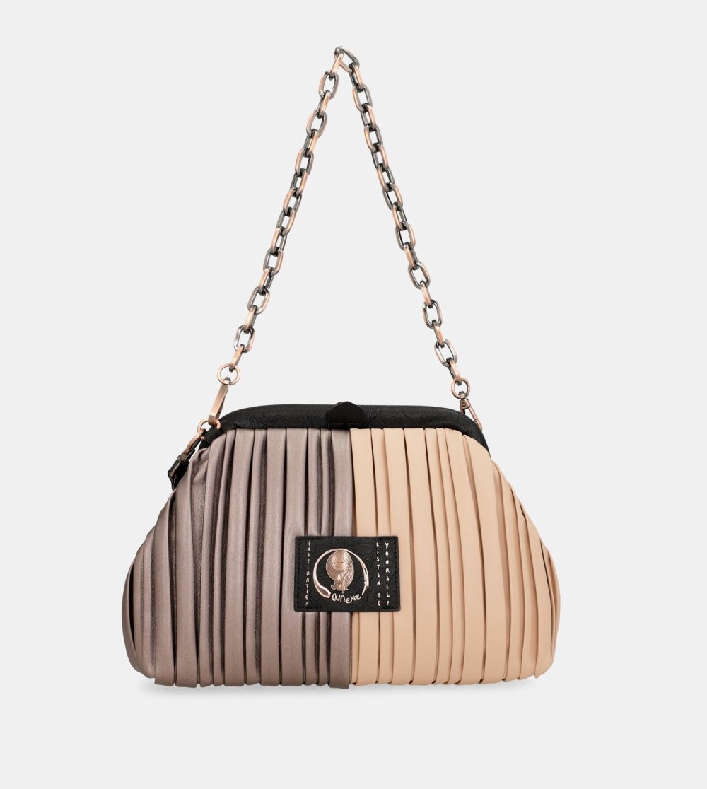 Női Anekke Shoen Palette Pleated Bowler Bag Válltáskák | ZMULCA-841