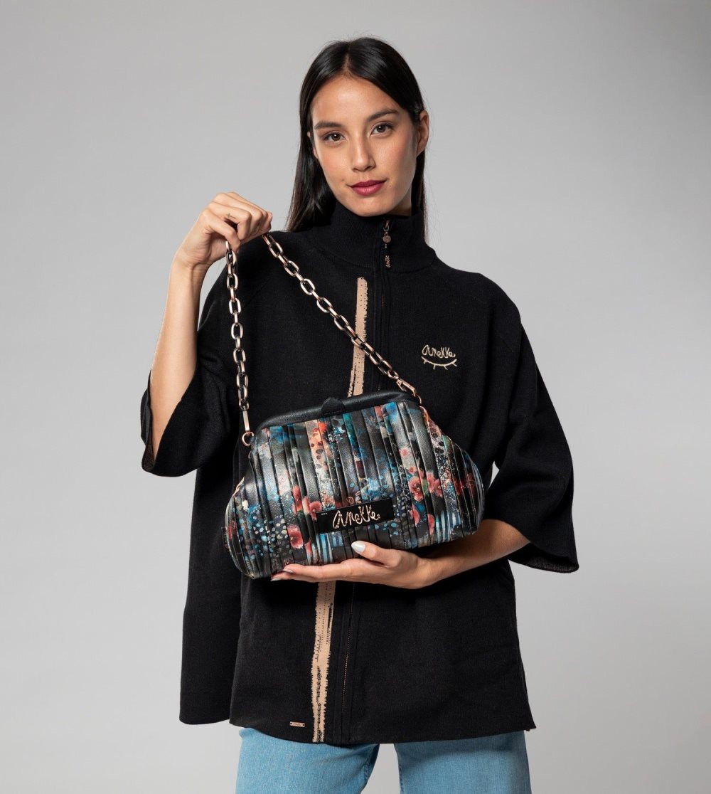 Női Anekke Shoen Palette Pleated Bowler Bag Válltáskák | ZMULCA-841