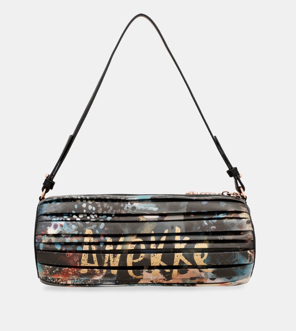 Női Anekke Shoen Palette Pleated Cylindrical Bag Válltáskák | IQKMZA-104