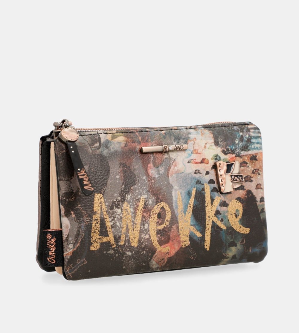 Női Anekke Shoen Palette Triple Compartment Purse Pénztárca | VCQRSG-501