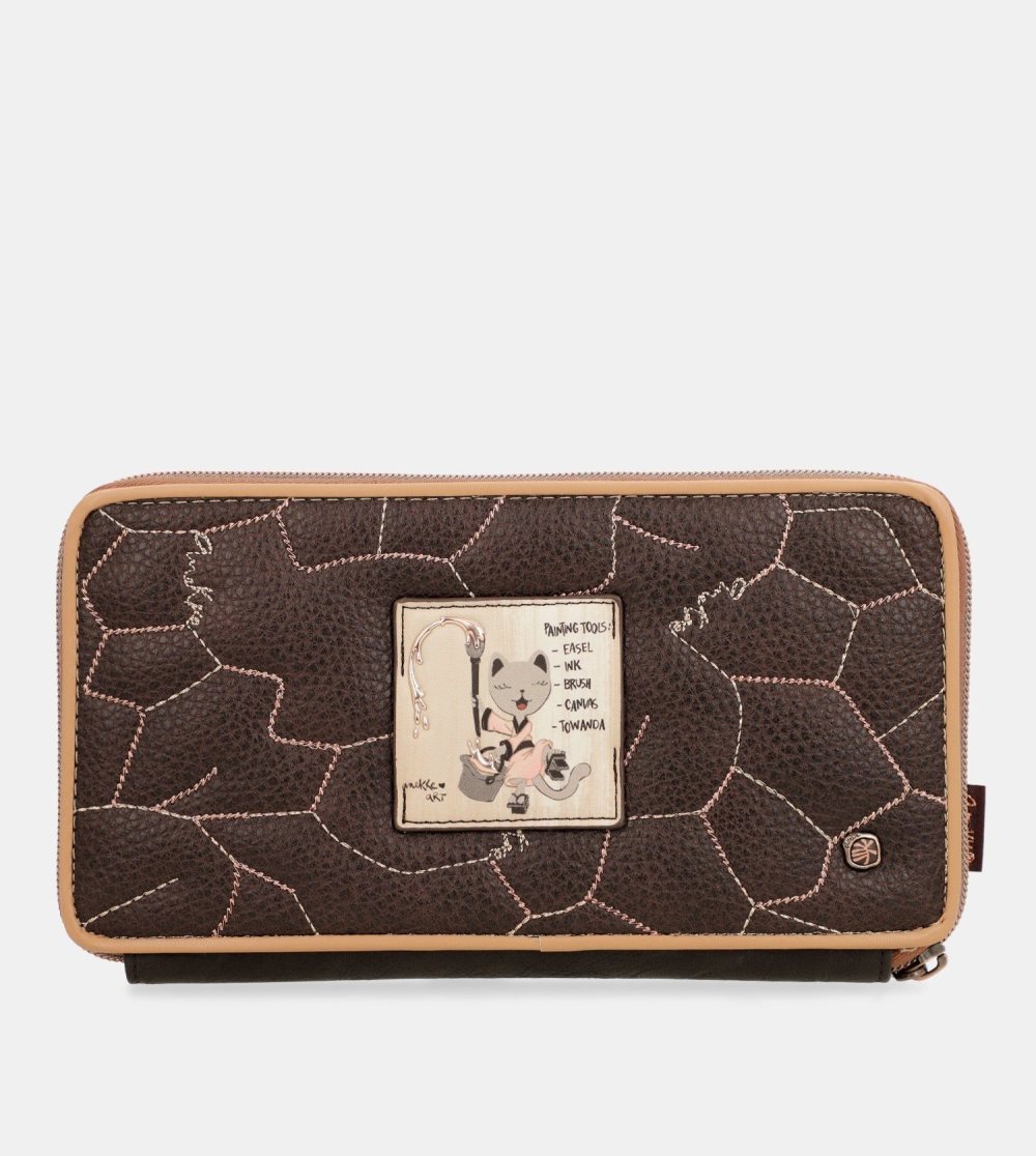 Női Anekke Shoen Rfid Passport Wallet Pénztárca | BTSQPW-287