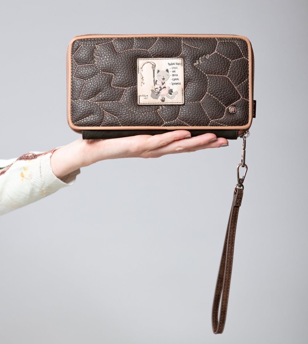 Női Anekke Shoen Rfid Passport Wallet Pénztárca | BTSQPW-287
