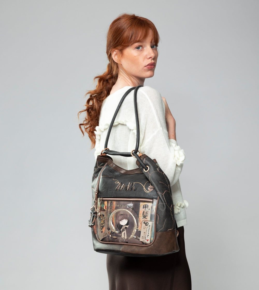 Női Anekke Shoen Shoulder Bag Convertible Into A Backpack Válltáskák | OPZHTW-576