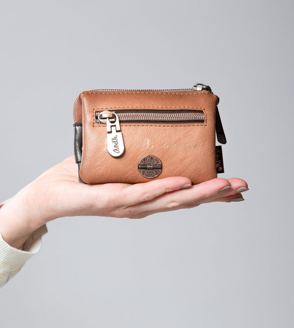 Női Anekke Shoen Triple Compartment Purse Pénztárca | MKZLDY-294