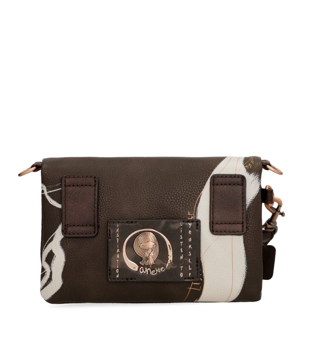 Női Anekke Small Brown Shoulder Bag Nature Shodo Kézitáska | ULGHTZ-048