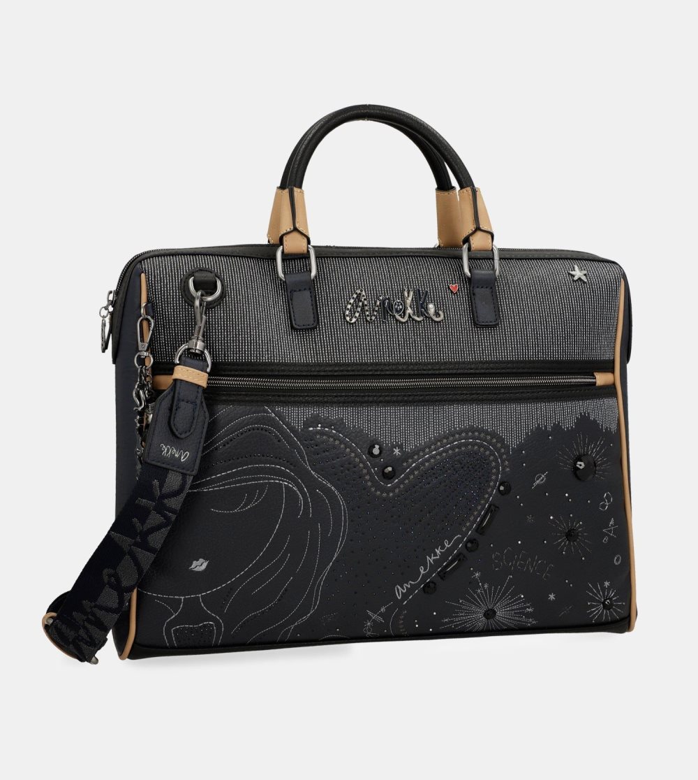 Női Anekke Studio Navy Blue Briefcase Irattáskák | REHKCP-874
