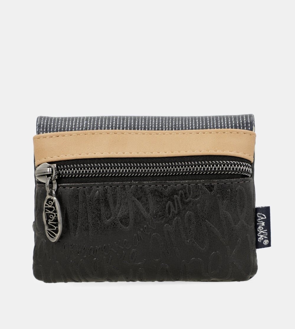 Női Anekke Studio Navy Blue Coin Purse With Flap Pénztárca | TCEGJQ-270