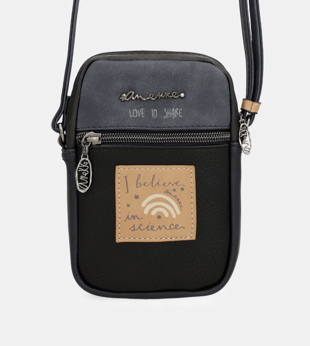 Női Anekke Studio Navy Blue Mini Crossbody Bag Glasses Cases | BLTNYQ-649