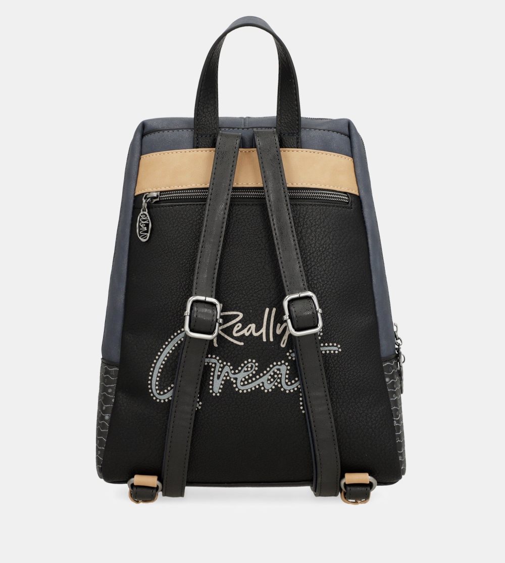Női Anekke Studio Navy Blue Pearl Backpack Hátizsákok | HGJDIF-628