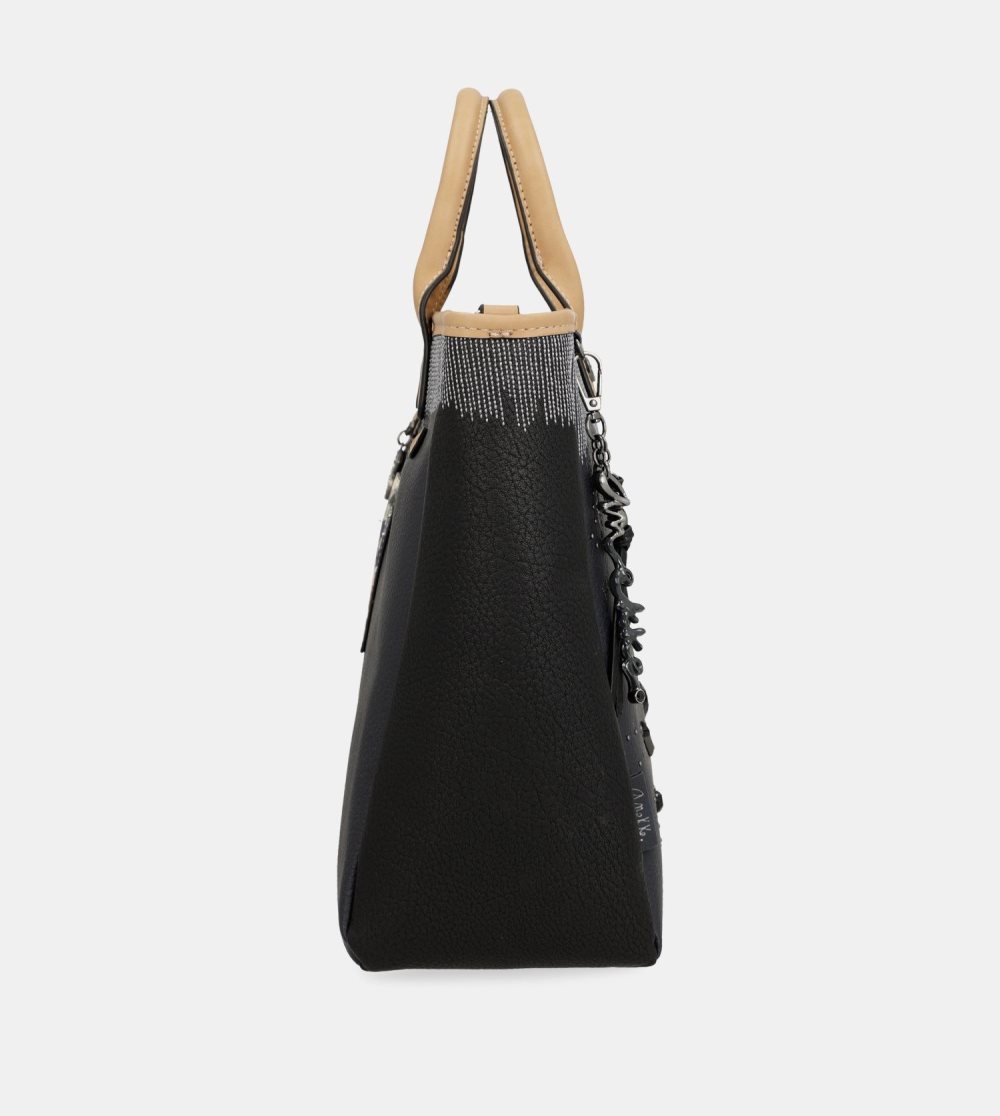 Női Anekke Studio Navy Blue Tote Válltáskák | WMYQZA-428