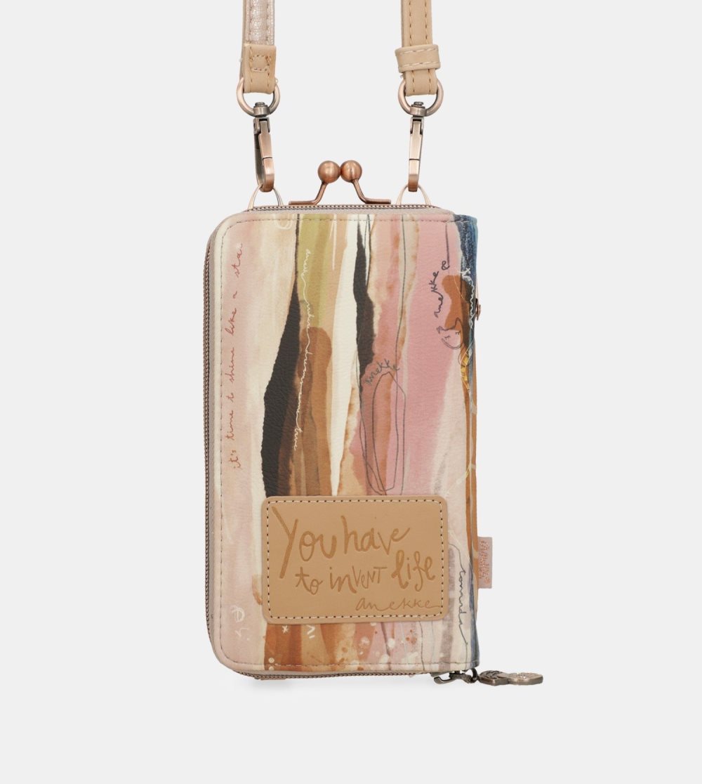 Női Anekke Studio Nude 3-in-1 Wallet Bag Glasses Cases | HKFPLB-256