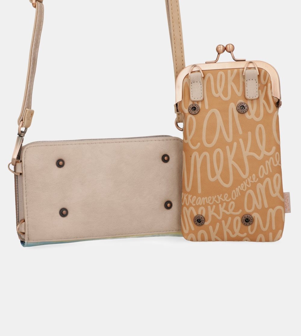 Női Anekke Studio Nude 3-in-1 Wallet Bag Glasses Cases | HKFPLB-256