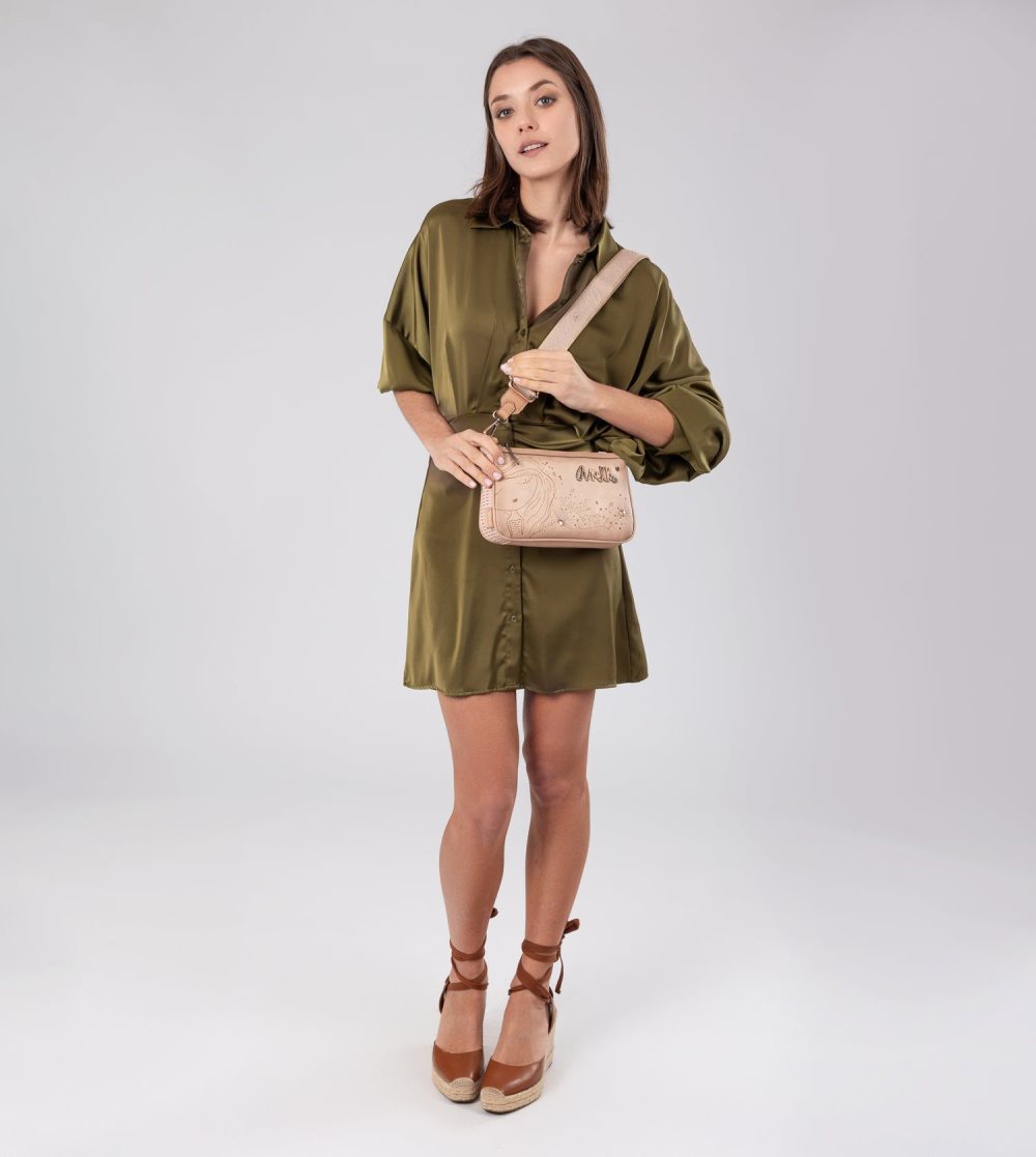 Női Anekke Studio Nude Baguette Bag Válltáskák | ZMCUOP-824