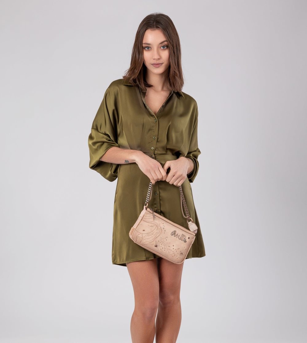Női Anekke Studio Nude Baguette Bag Válltáskák | ZMCUOP-824