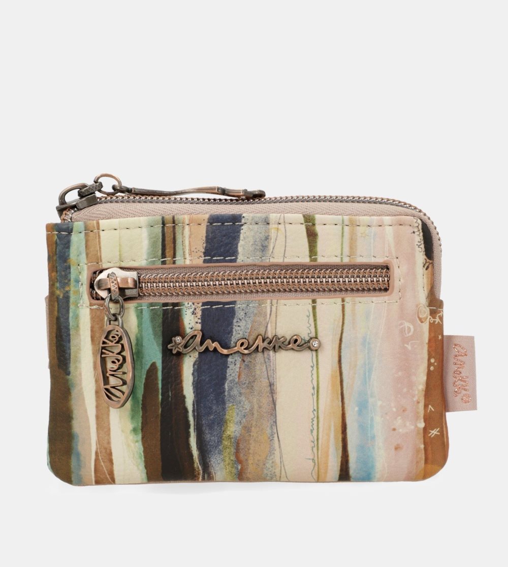Női Anekke Studio Nude Card Holder Pénztárca | LNQDMB-953