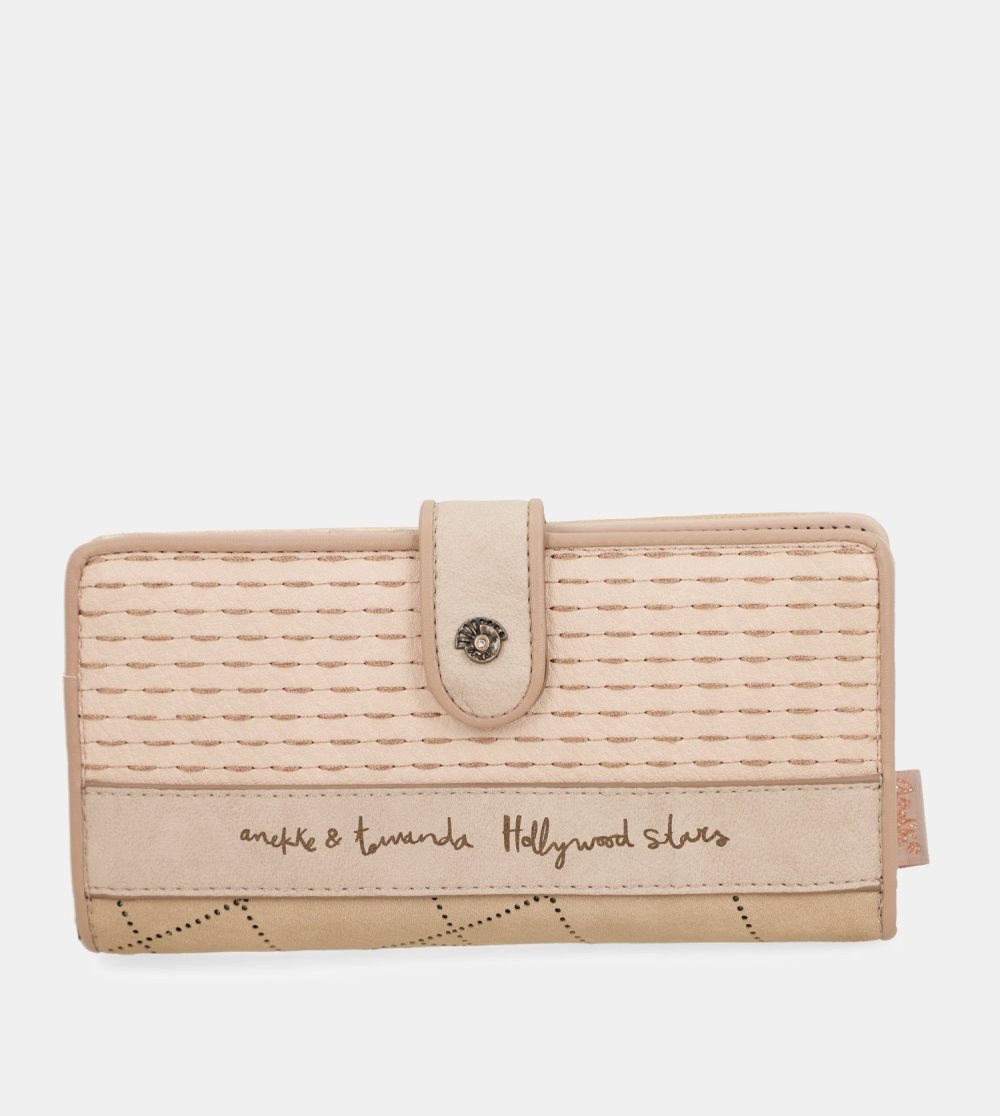 Női Anekke Studio Nude Large Rfid Wallet Kézitáska | OILWZC-152