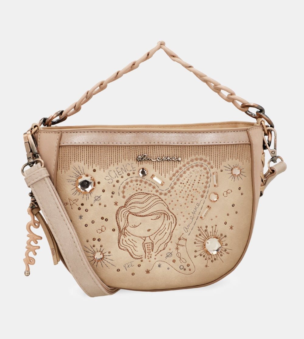 Női Anekke Studio Nude Oval Crossbody Bag Válltáskák | PAGZBU-604