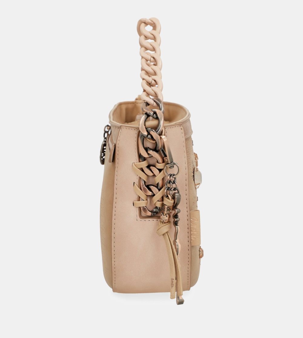 Női Anekke Studio Nude Oval Crossbody Bag Válltáskák | PAGZBU-604
