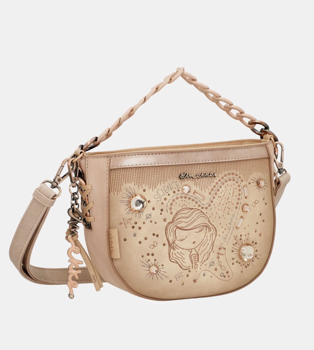 Női Anekke Studio Nude Oval Crossbody Bag Válltáskák | PAGZBU-604