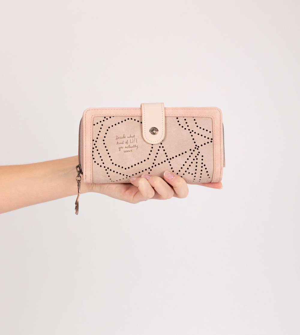 Női Anekke Studio Nude Rfid Wallet Pénztárca | ZCWVID-427