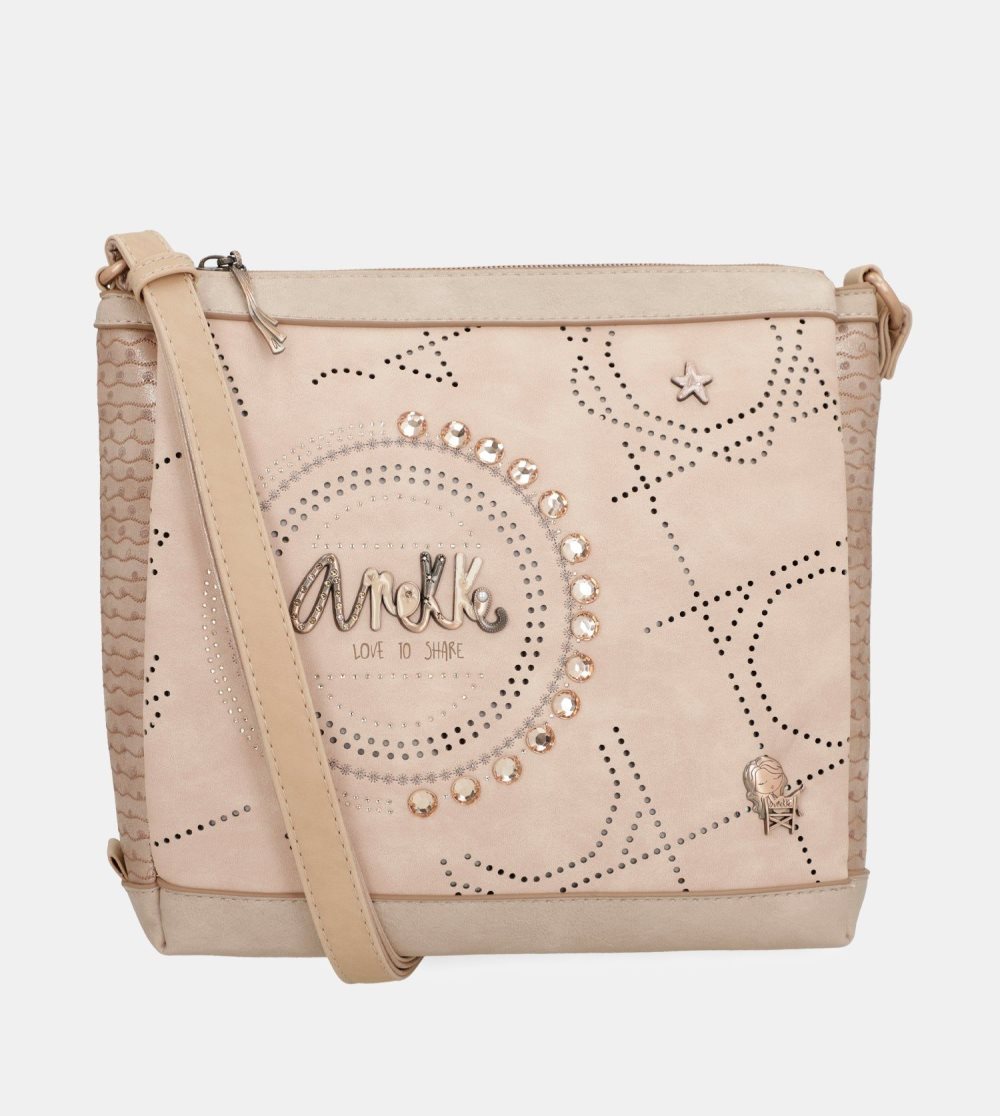 Női Anekke Studio Nude Square Crossbody Bag Crossbody Táska | BFRMUE-186