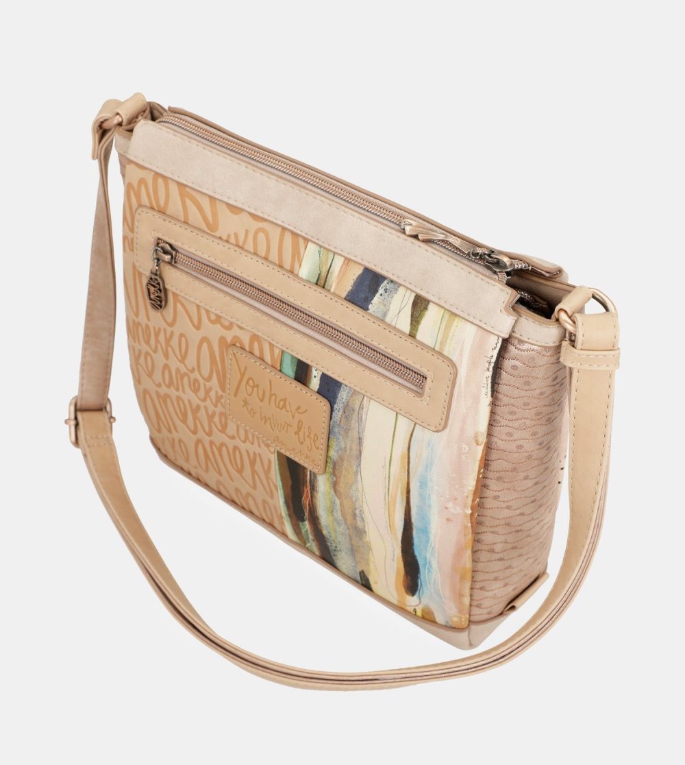 Női Anekke Studio Nude Square Crossbody Bag Crossbody Táska | BFRMUE-186