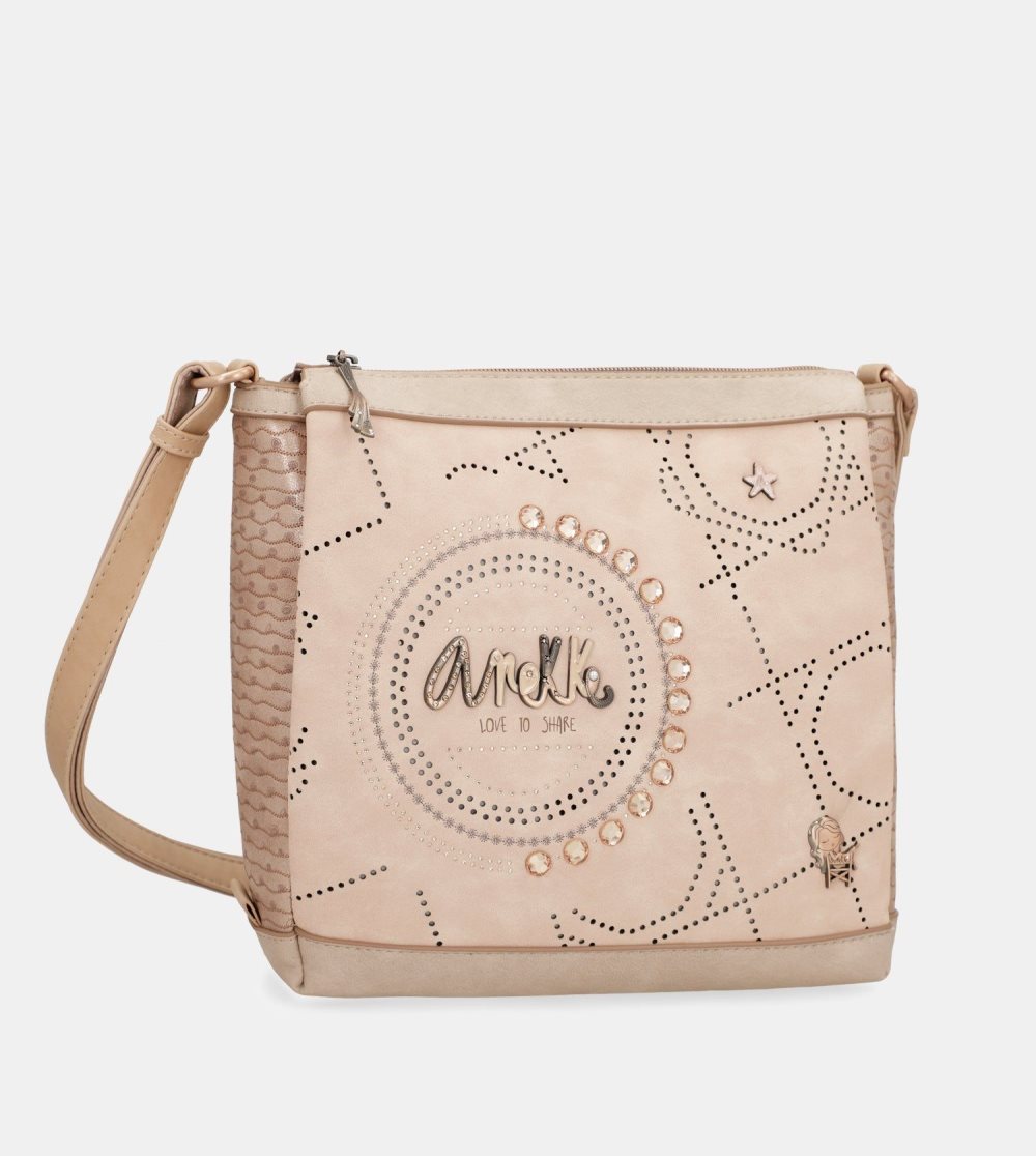 Női Anekke Studio Nude Square Crossbody Bag Crossbody Táska | BFRMUE-186