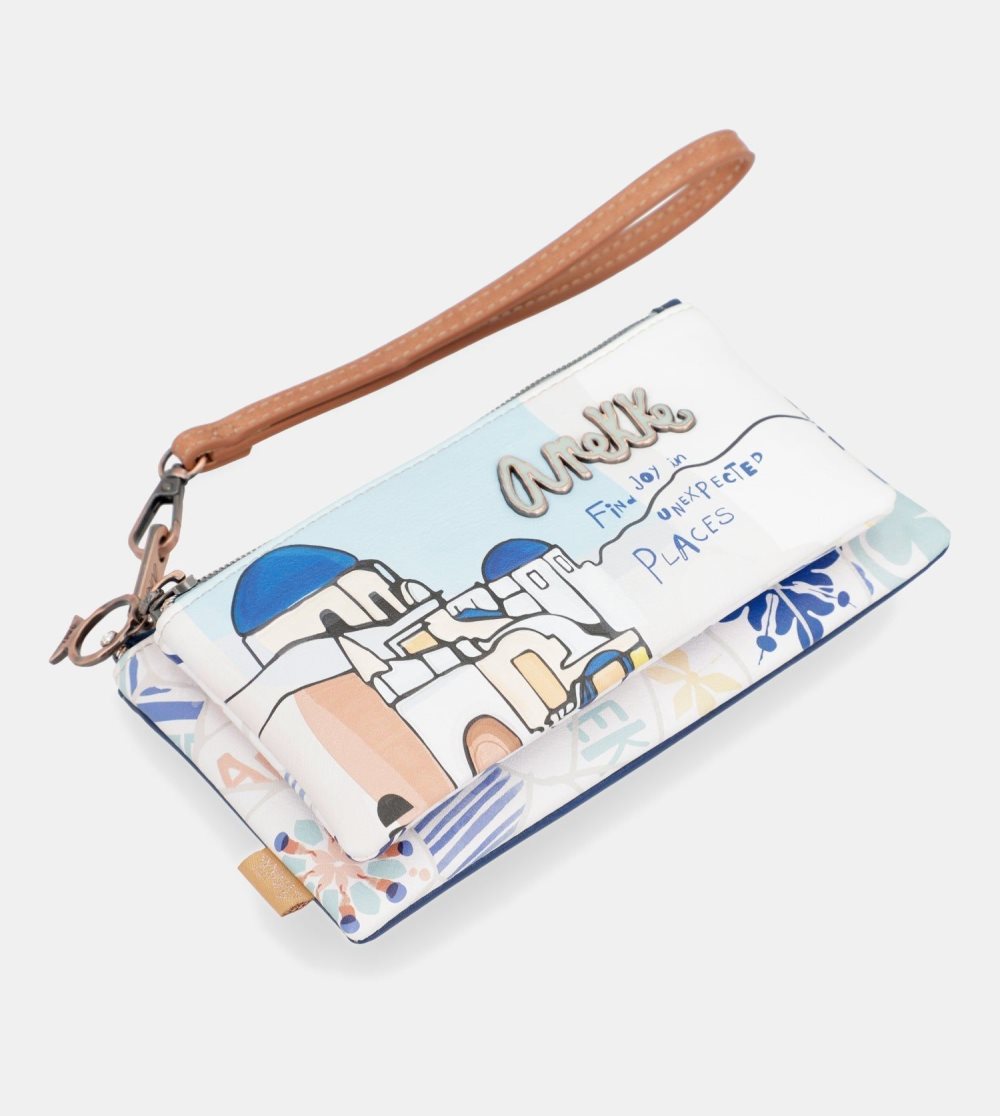 Női Anekke Sunrise Wallet Purse With Hand Strap Pénztárca | LWRAHY-159