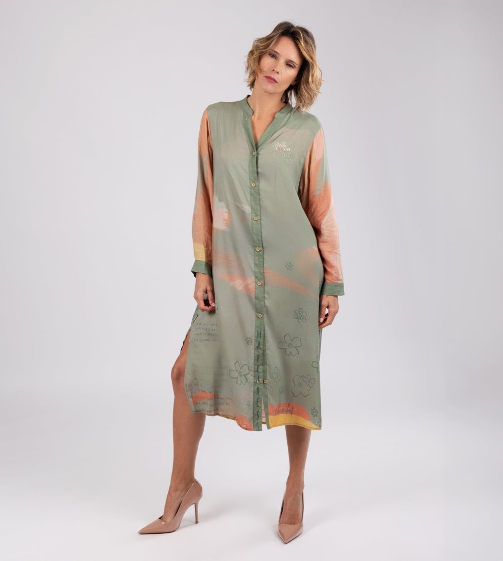 Női Anekke Sunshine Shirt Dress Ruha | ZLQEGM-837
