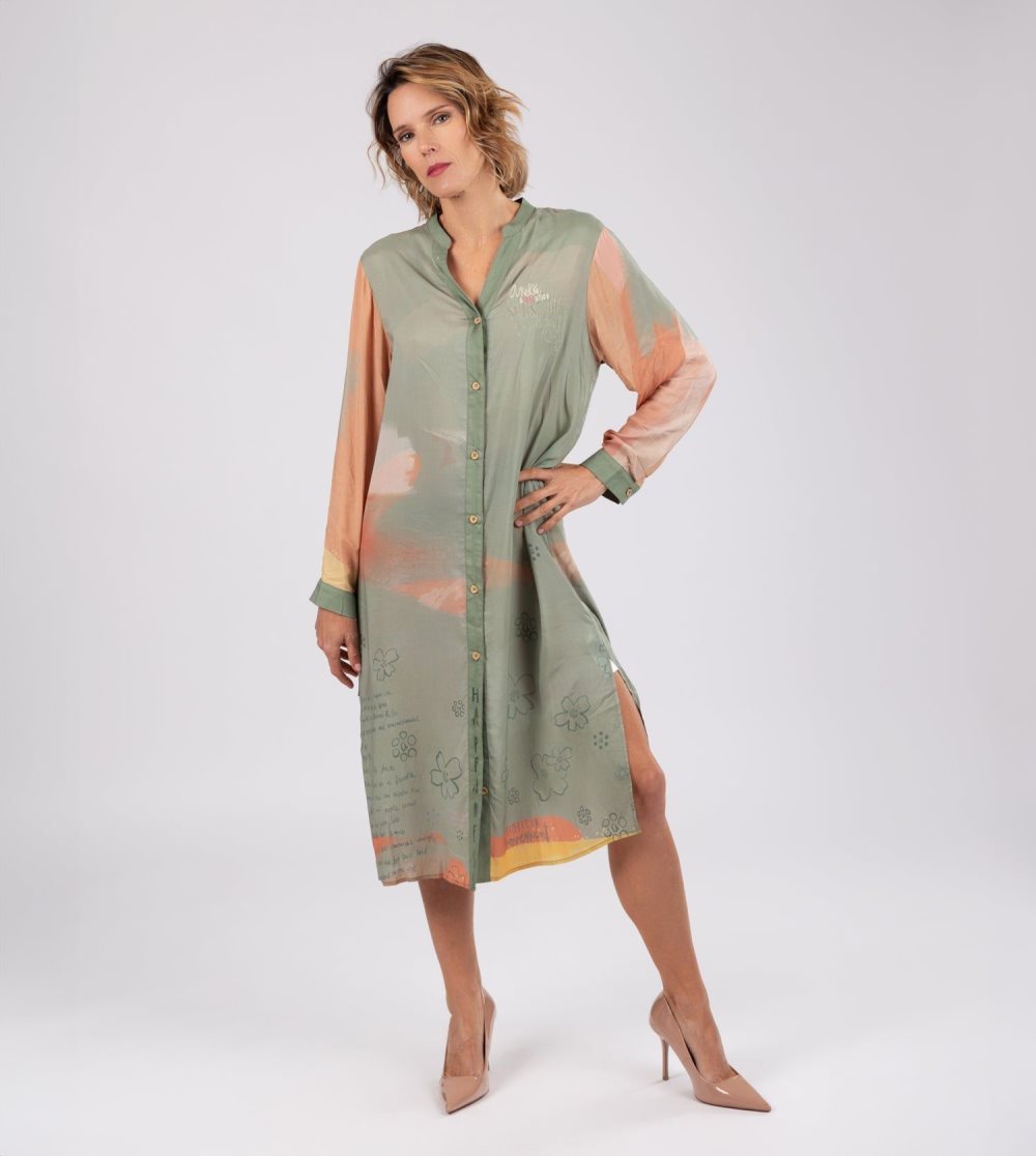 Női Anekke Sunshine Shirt Dress Ruha | ZLQEGM-837