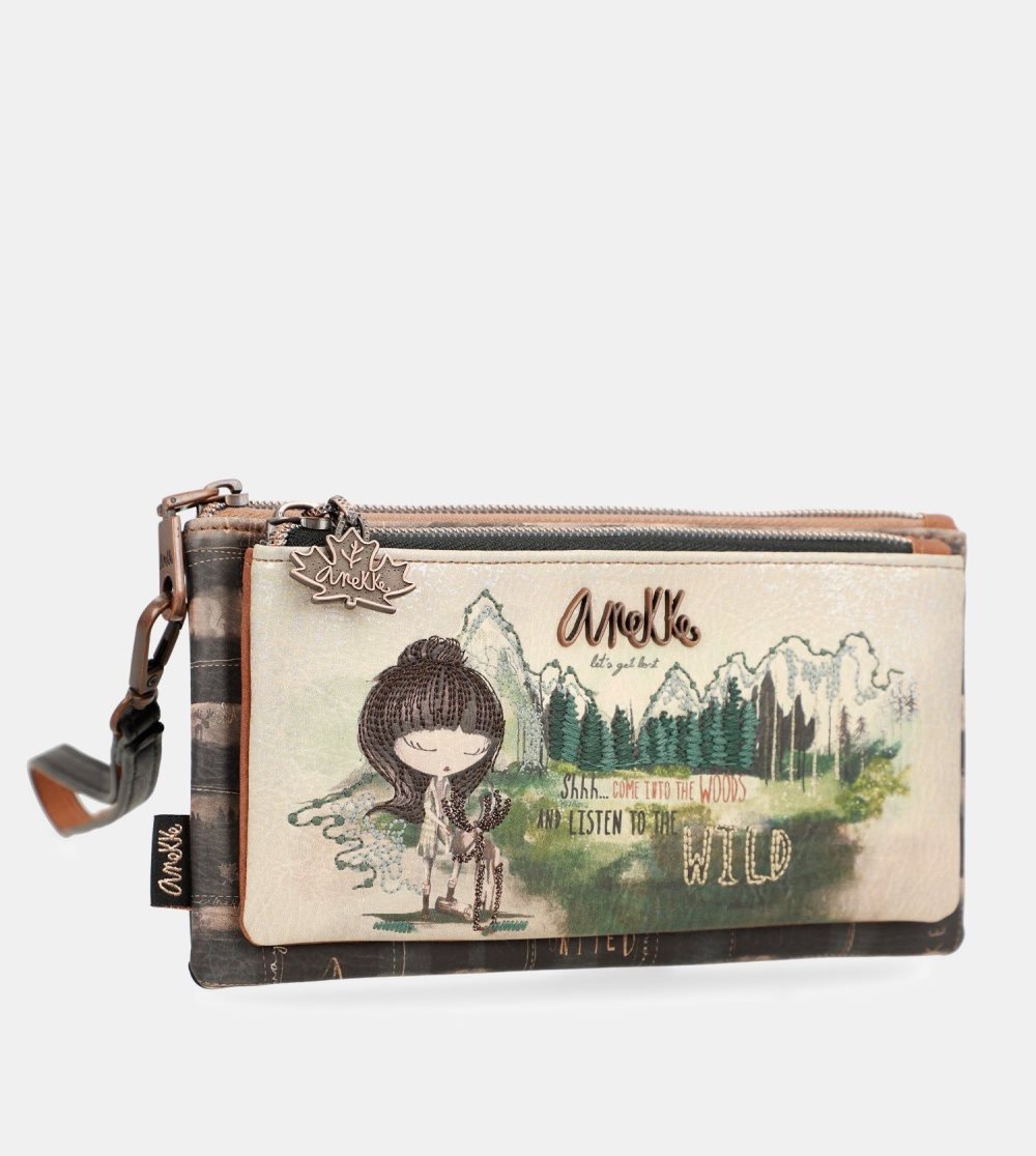 Női Anekke The Forest Coin Purse Wallet With Hand Strap Pénztárca | ONSJBE-148