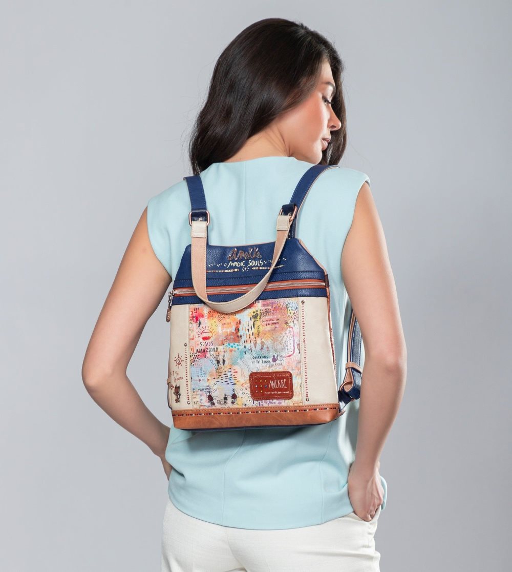 Női Anekke Tribe Anti-theft Backpack Válltáskák | FLXJBW-107