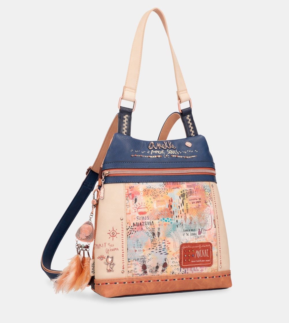Női Anekke Tribe Anti-theft Backpack Válltáskák | FLXJBW-107