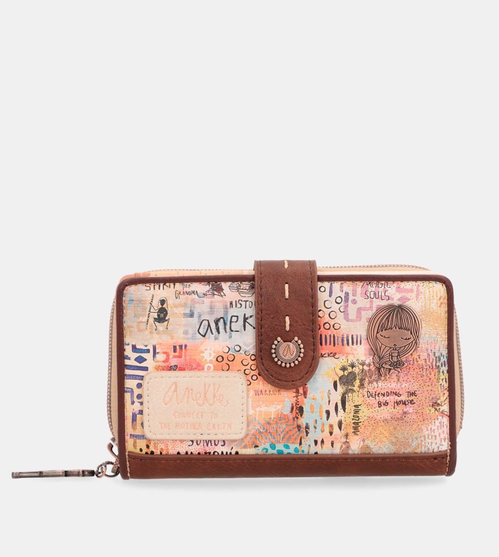 Női Anekke Tribe Medium Rfid Wallet Pénztárca | LJPAHG-457