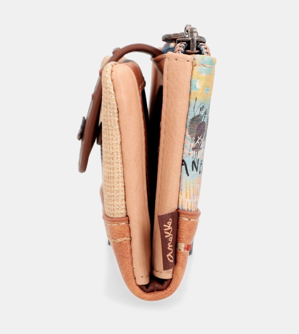 Női Anekke Tribe Small Flexible Rfid Wallet Pénztárca | AMWISP-963