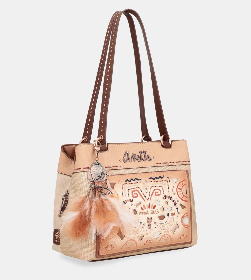 Női Anekke Tribe Tote Bag With 3 Compartments Válltáskák | SZLVQG-634